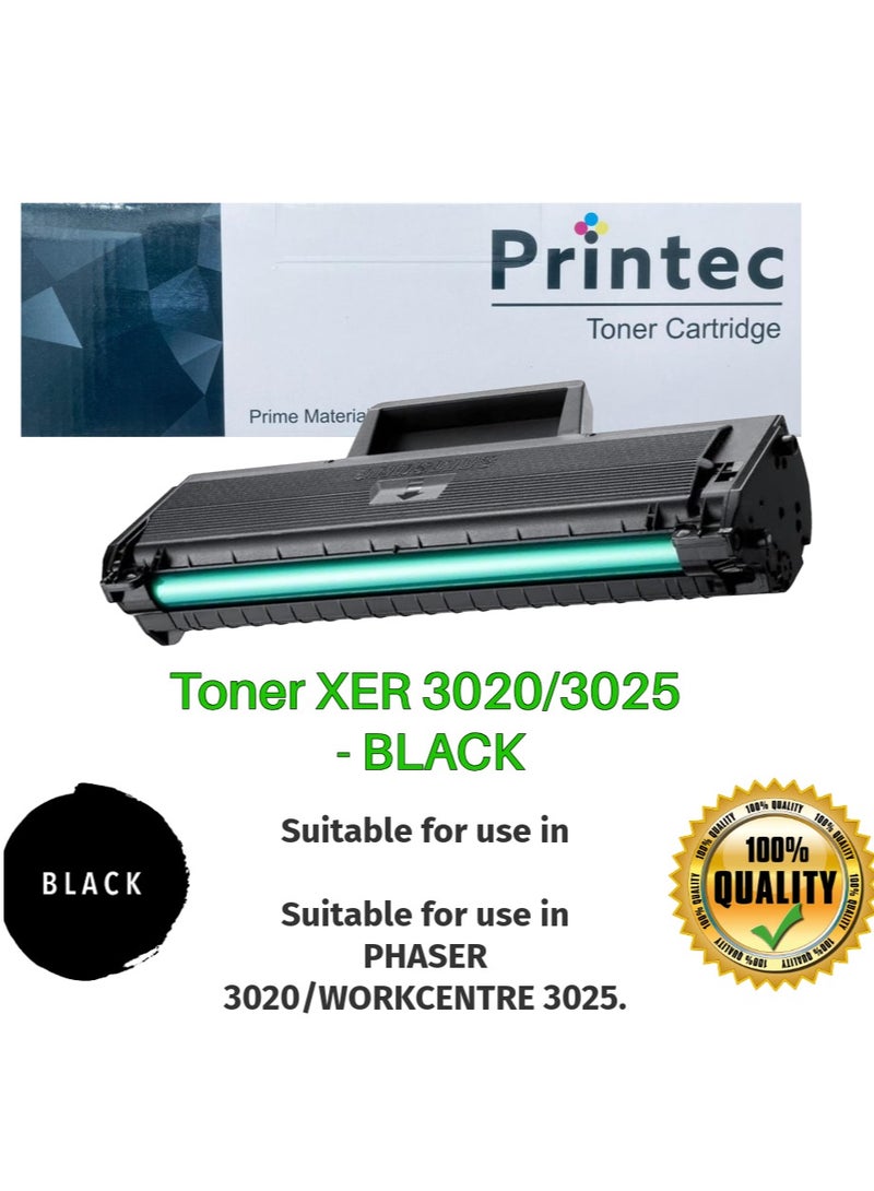 Printec Toner XER 3020/3025 - BLACK - Image 1